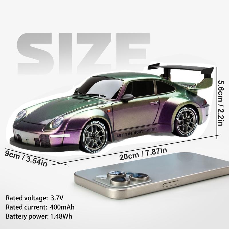 1:24 Scale 4WD Remote Control Drift Car  High-Speed Racing • Precision Drifting • Lights & Obstacles